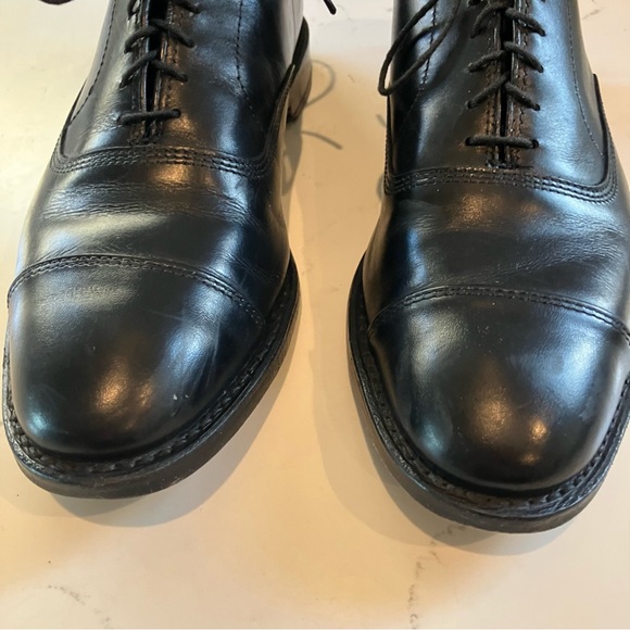 Allen Edmonds Park Avenue Black Oxford Dress Shoes Men’s Size 6.5 D - Picture 4 of 14